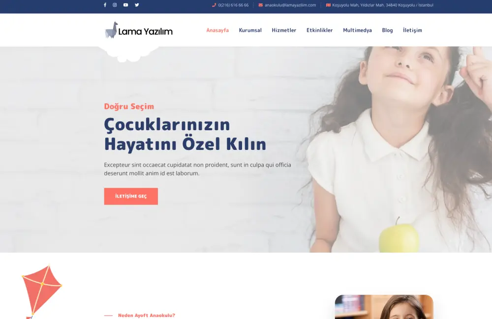 Kindergarten PHP Script