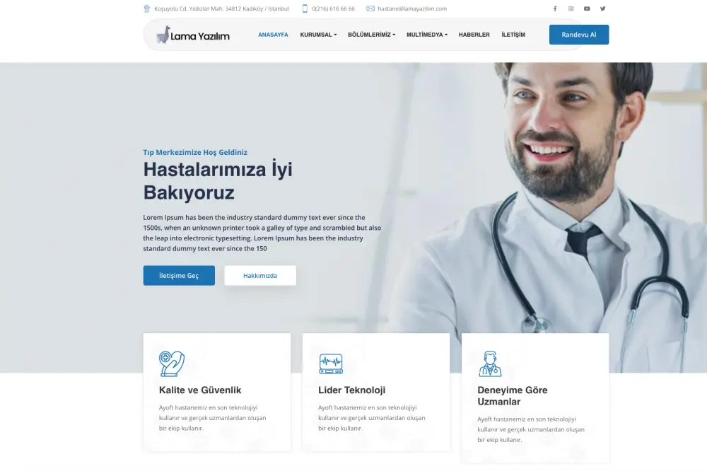 Hospital PHP Script