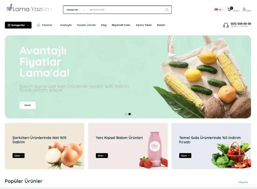 Organic E-Commerce Script